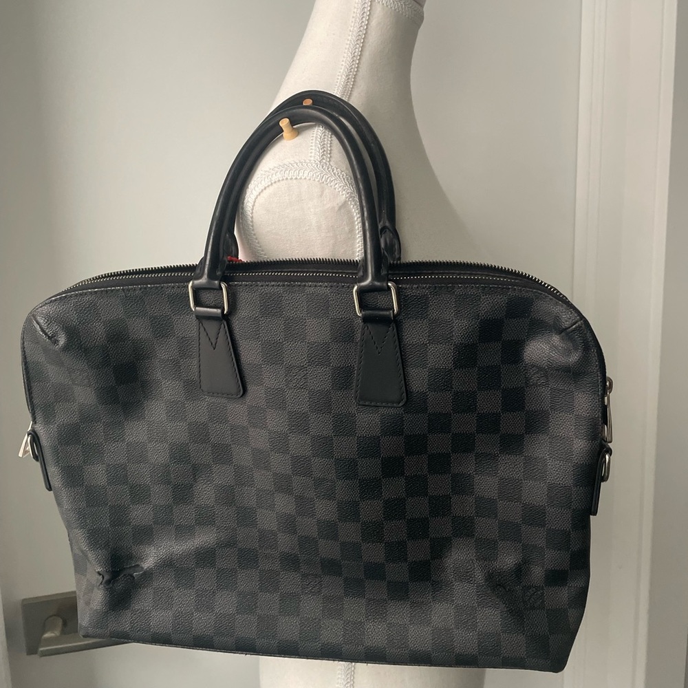 Louis Vuitton Porte-Documents Jour Bag Damier Graphite